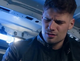 Bearded Officer Olivier Robert Lets Malik Delgaty Pound His Eager Ass & Give Him A Facial - MEN hot gay teen porn