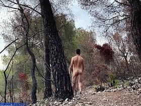 Risky naked hiking on the sunset! Almost get caught! Perfect ass hot man china delivery gay porn