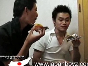 3 Japanese twinks finger fucking and sucking cock korean gay classroom porn