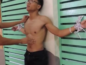 Asian boy gutpunch hot gay dad porn