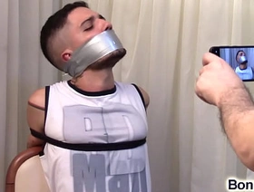 Tavinho in bondage is gagged many times for audition gag test undefined preview china old man gay porn