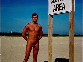 Vintage Naked in Public at Gunnison Beach in New Jersey my house is hot gay porn