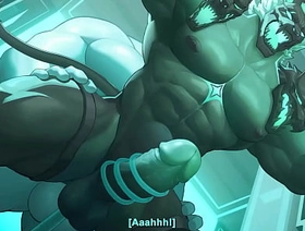 Cerberus fucked  (voiced) china chubby gay porn