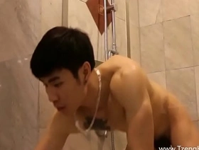 Big Cock Asian Hunk Cums gay porn chinese creampie