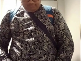 Vaibhav Jerks Off & Cums In A Public Toilet Whilst Smartly Dressed chinese ass gay porn