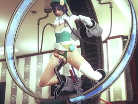 Genshin Impact Yaoi - Venti in sex machine and Fucked - Sissy crossdress Japanese Asian Manga Anime Game Porn Gay real asian gay massage porn