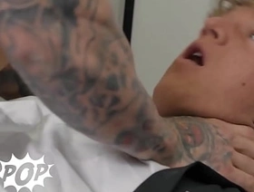 Tony D'Angelo Bends Felix Fox Over His Desk To Rim His Ass, Then Fucks Him Doggystyle - TWINKPOP gay massage japan porn