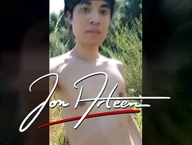 Look! This boy walking barefoot in nature, on grass, outdoors during a hot day of summer undefined Gay Foot Fetish Video japan hunk gay porn
