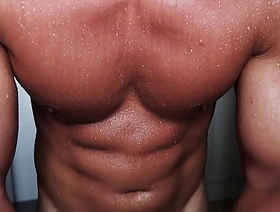 Just your boyfriend flexing for 20 minutes straight till he drools and sweats like raining chinese gay chubby porn