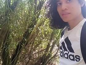 Jon Arteen shows his dick, pisses pee outdoor, puts his white sneakers in mud anime gay hot porn