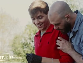 Spoiled Twink Seduces Older Handyman - Jack Bailey, Cliff Jensen - DisruptiveFilms indonesia daddy gay porn