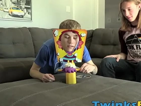 Bottom boy twink receives thick cock in the ass and cums indonesian twink gay porn