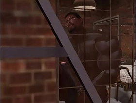 big black football player stroking in bathtub gay bear asia porn