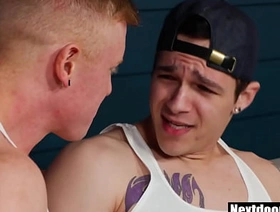 Hot gay buddies play video games & fuck in threesome chinese hunk porn gay