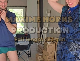 Maxime Horns and His Lovers: Hardcore Sex and Bisexual Pleasure with Four in a Construction Site! hot gay uncle porn