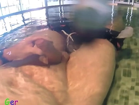 Awesome underwater wanking in a real public thermal pool. Unfortunately I almost got caught. japan big cock gay porn