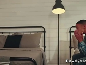 Gay cowboy anal fucks muscle black man at the conversion camp singapore gay porn star