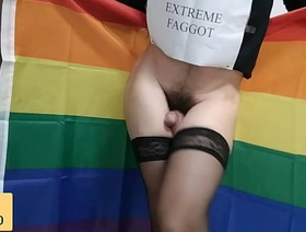 Possessed by an extreme faggotry 7 (faggot, faggot and more faggot) anal insertion (bottle, can, onion, pen, eraser handsome taiwan gay porn