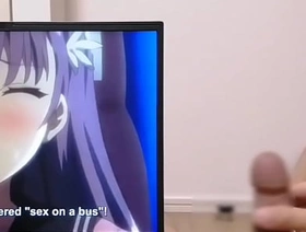 Horny Otaku Moaning Loudly Jerking Off Big Dick While Watching Hutanari Hot Hentai. camshot POV hot gay porn fuck