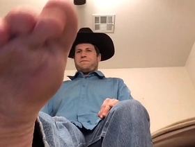 Cowboy POV Foot Worship hot porn gay teen