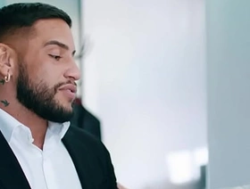 Muscled and tattooed stud enjoys bareback anal with BF video porn gay asia