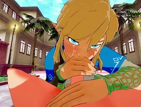 Zelda Genshin Impact Yaoi - Link x Tartaglia POV Handjob Blowjob and Fucked - Japanese asian manga anime game porn gay korea hot gay porn