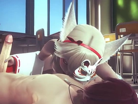 Yaoi Femboy - Fox Femboy having sex in class - Sissy crossdress Japanese Asian Manga Anime Film  Game Porn Gay malaysia gay interracial chub porn