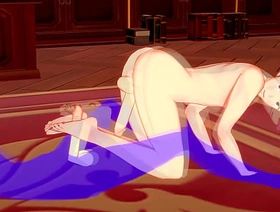 Jujutsu Kaisen Yaoi - Yuji Itadori Footjob and anal with creampie - Sissy crossdress Japanese Asian Manga Anime Film  Game Porn Gay gay porn hunk japan