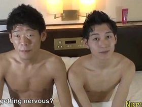 Japanese twinks cumming after anal gay hot spring porn