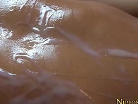 Horny japanese guy cums hot muscle daddy gay porn