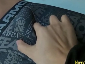 Japanese twink cums pov japan blowjob gay porn