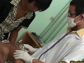 Asia doctor fingers and barebacks twink in missionary hot gay porn xvideos