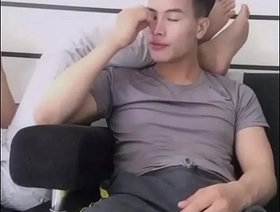 Asian Horny guy on live china bear gay porn