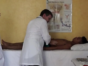 Asian patient anal licked while threeway breeded by doctors sex gay korean porn