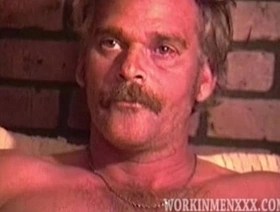 Mature Man Wayne Jerks Off hot older man gay porn