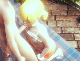 Yaoi Femboy - Fer blowjob and anal by other femboy - Sissy crossdress Japanese Asian Manga Anime Game Porn Gay malaysia moobs gay porn