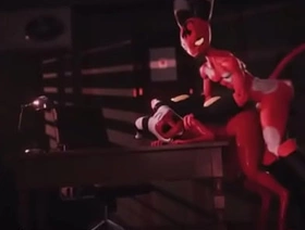 Moxxie getting his hole stretched by blitzo gay young hot porn