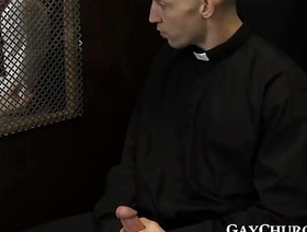 Aspiring blonde priest confesses his impure sexual deeds asian gay porn japan