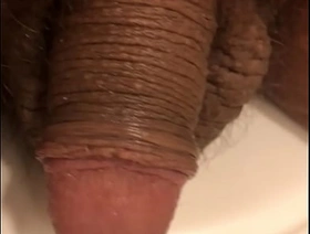 . My soft cock masturba-te bathroom Banheirao hot straight gay porn