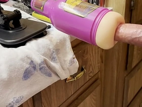 Fuck Machine With Anal Stroker Attachment POV With Huge Cumshot Finish! korean gay porn daddy