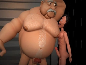 Velho lutador fudendo Twink - Animação hot thailand gay porn