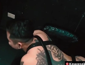 KawasakiYoshi.com - Mutual fisting action with cock hungry sluts Axel Abysse and Yoshi Kawasaki gay chub japan porn