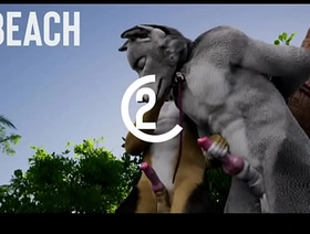 The Beach by Isal 3D handsome chinese porn gay