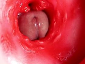 This beautiful pussy is pulsating and squeezing my cock! Camera inside the hole! chinese live gay porn