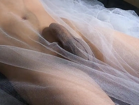 I bought some transparent sheets so you can enjoy my wet dream hot gay college porn