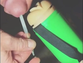 Swallowing Many Loads of My Own Cum From A Glass Straw - Sounding For My Cum gay porn massage japan