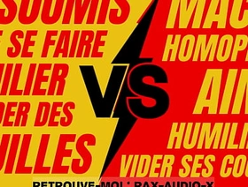 Plan hard entre un français hétéro macho puissant et un jeune gay soumis et faible hot sexy gay porn videos