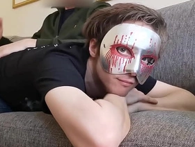 Amateurboy gets his first caning bloopercam promo white hot gay porn