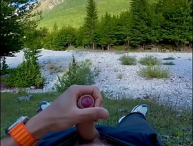 outdoor jerking off. taiwan gay couple porn