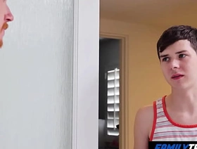 FamilyTwink - Step Dad and Stepson in Time of Needs gay chinese amateur porn